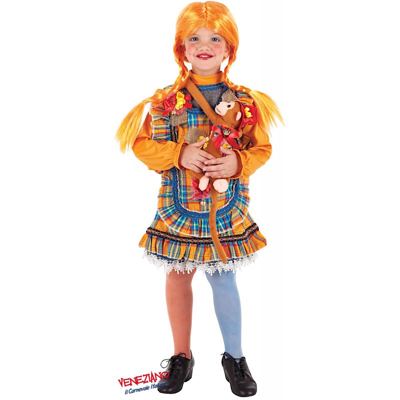 Vestito pippi 2025 calzelunghe adulto